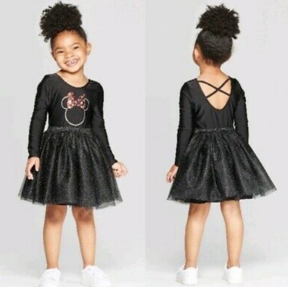 Minnie mouse black tutu dress